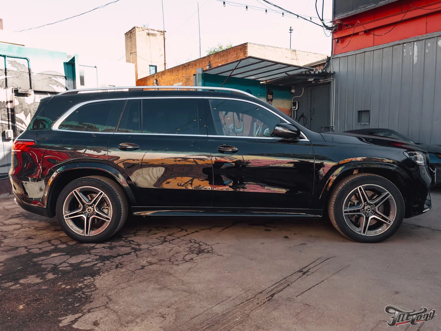 Что мы сделали с Mercedes GLS 400d? Часть 2: тотальный антихром экстерьера